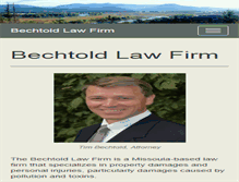 Tablet Screenshot of bechtoldlaw.net